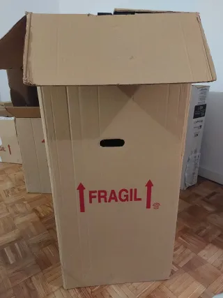 Caja de mudanza Armario Ropero (3 uds.)