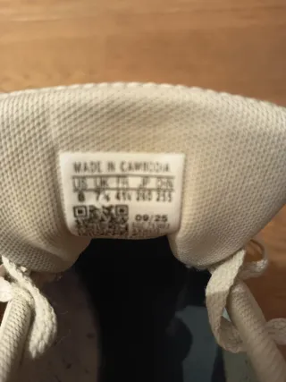 Bambas Adidas Beige y Blancas