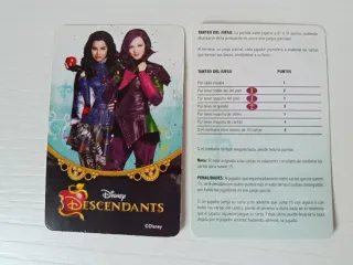 Juego de cartas Disney Descendants