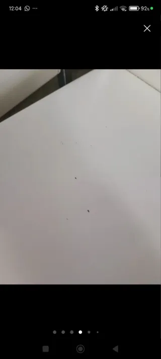 Sillas 4 Blancas piel real