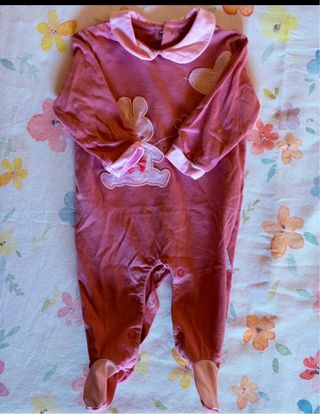 Tutina neonato 1/3 mesi con coniglietto