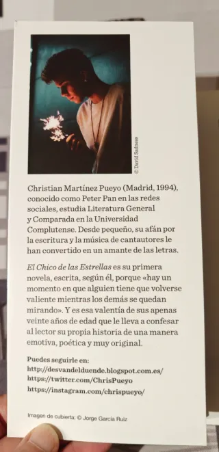 Libro "El Chico de las Estrellas".