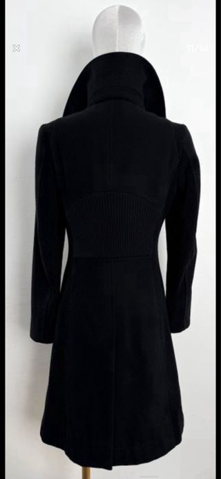 Cappotto lungo nero Max Mara