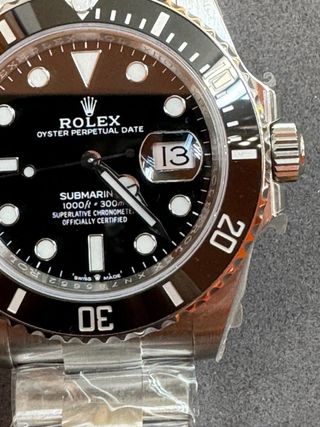 Rolex Submariner Date 41mm Negro/Plata