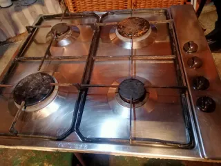 Placa de gas butano acero inoxidable