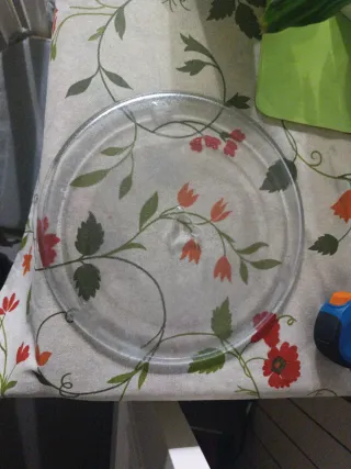 Plato giratorio microondas 26 cm