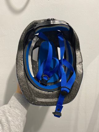 Casco Btwin Azul Niño
