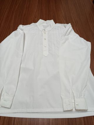 Camisa de fallero niño blanca
