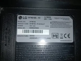 Televisor LG 24 pulgadas.