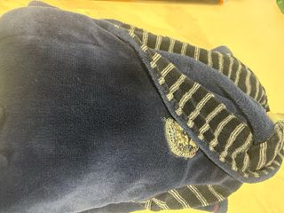 Bata infantil niño azul