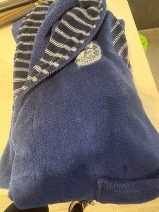 Bata infantil niño azul