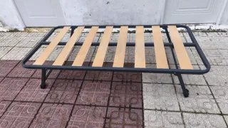 Somier 90cm patas abatibles