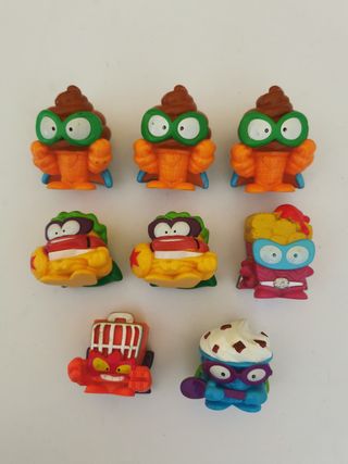 8 SuperZings Burger King Grandes 6cm