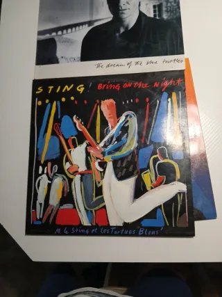3 Vinilos Pop Internacional: Sting
