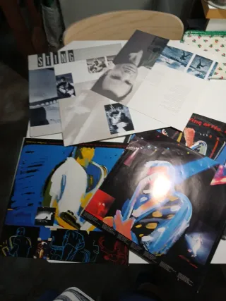 3 Vinilos Pop Internacional: Sting