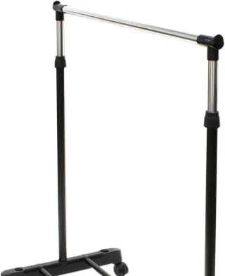 Perchero Burro Metálico Con Ruedas 115x76x41 NUEVO