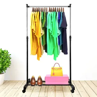 Perchero Burro Metálico Con Ruedas 115x76x41 NUEVO