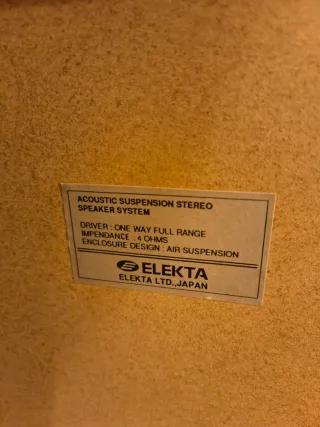 Equipo de música Elekta ECD-5000
