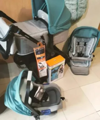 Carrito Jane Muum Koos R1 Micro Trio + Accesorios