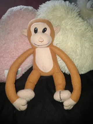 Mono de peluche suave