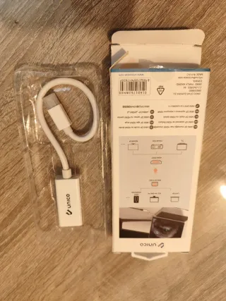 Adaptador Mini DP Macho a HDMI Hembra Unico