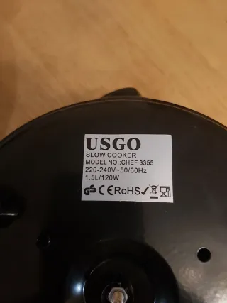 OLLA COCCIÓN LENTA CHEF 3355 Pequeña.