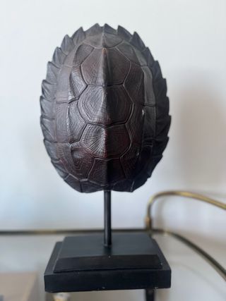 Escultura Tortuga Marina Vintage Grande