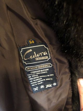 Cappotti in pelo sintetico marrone