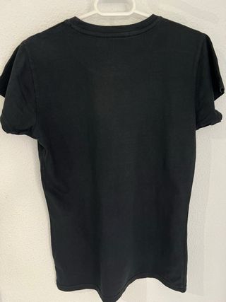 Camiseta JHK Negra Talla M Manga Corta