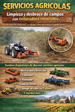 Servicios Agrícolas: Limpieza y Desbroce