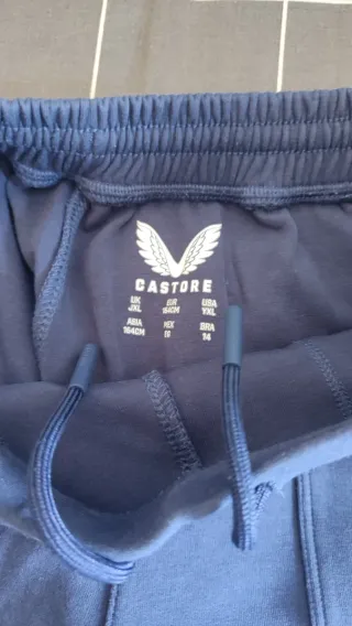 Pantalón largo Athletic Club talla 164cm, azul
