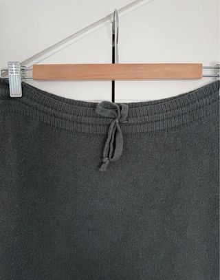 Conjunto falda y top verde talla S