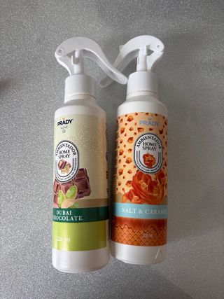 2 Ambientadores Prady Dubai Chocolate y Salt Caram