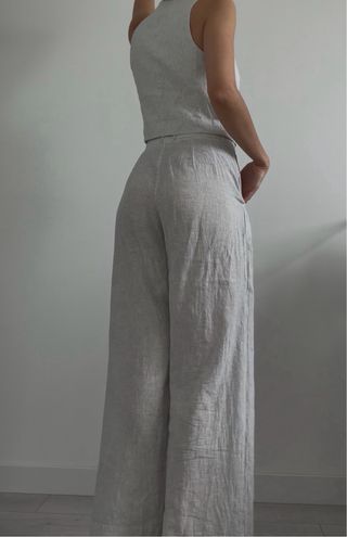 Conjunto Chaleco y Pantalón Mango