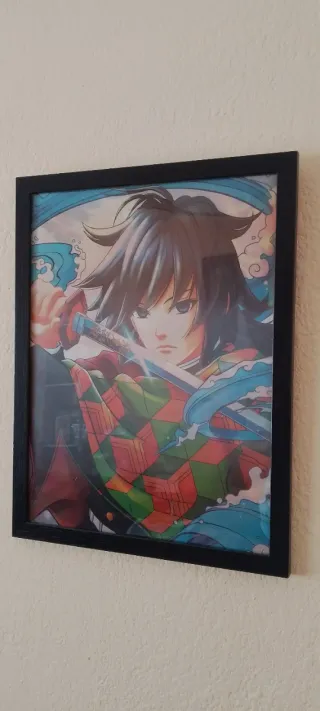 Cuadro Anime Personajes Doble