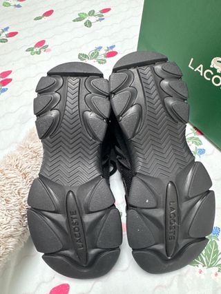 Zapatillas Lacoste Negras