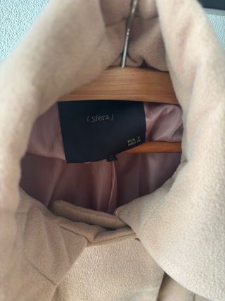 Abrigo Sfera Beige Talla S