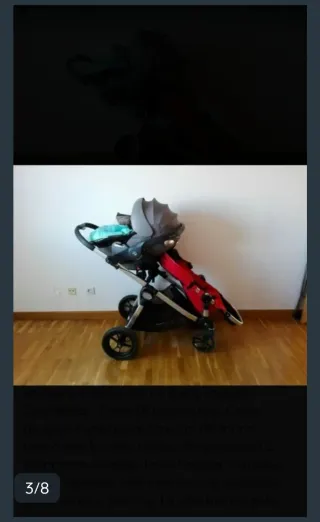 Silla de paseo gemelar