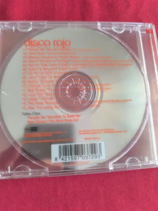 CD Disco Rojo. 2003 Recopilatorio