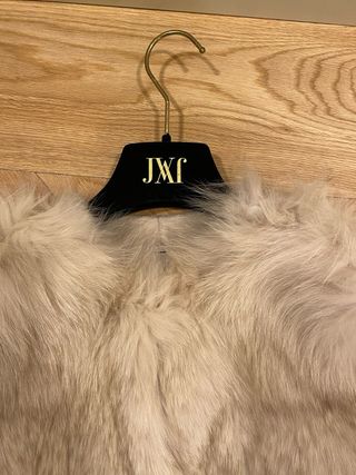 Chaleco Piel Jorge Vazquez Beige/Marrón