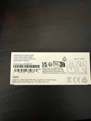 Airpods 4 Apple Blancos