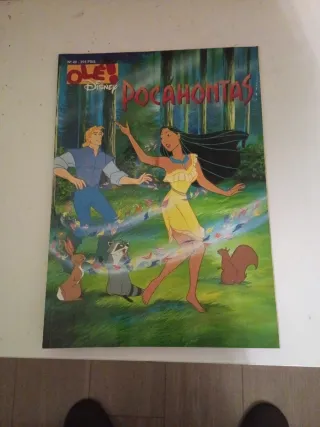 Libro de Pocahontas "Disney"