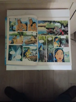 Libro de Pocahontas "Disney"