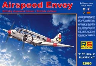 Maqueta Airspeed Envoy RS Models 92095