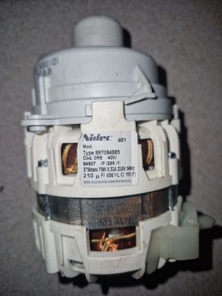Motor Nidec 887084885 75W 230V 50Hz.