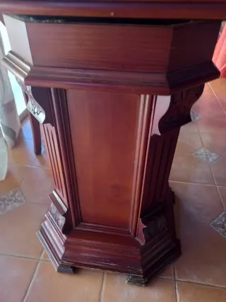 Mesa de salón extensible madera 1.60-2.40