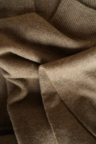 Jersey Muji 100% Lana Merino Verde Talla L