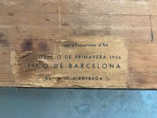 Marco antiguo decorativo 1936