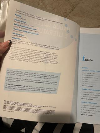 Lengua y Literatura Gallega 2º Bachillerato