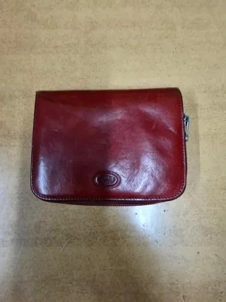 The Bridge Portafoglio Donna Rosso